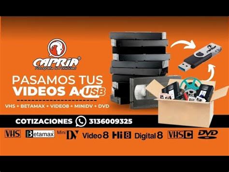 COPIADO y DIGITALIZACIÓN DVD Y BLURAY CALI Capria Fotografía Video