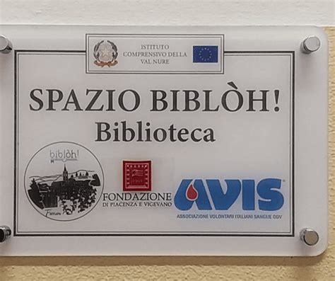 Inaugurato Lo Spazio Bibl H Alla Scuola Di Ferriere Avis Provinciale