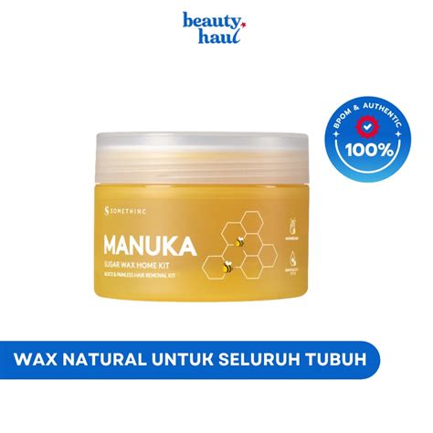 Jual SOMETHINC Manuka Sugar Wax Home Kit Shopee Indonesia