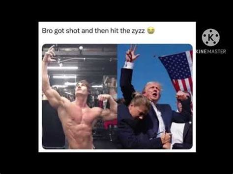 Donald Trump Gets Shot Hits The Zyzz Donaldtrumpnews Trump Aura