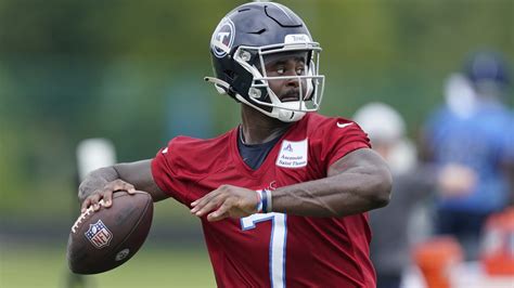 Titans Rookie Qb Malik Willis On Progress He S Made Since May I M