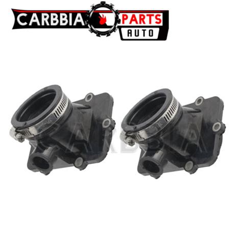 2pcs For Ski Doo Carburetor Intake Mounting Flange Carb Manifold Boot