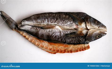 dried salted fish stock photo image  indonesia ikan