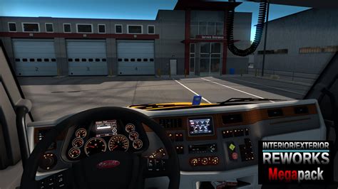 ATS INTERIOR / EXTERIOR REWORKS MEGAPACK V1.3.1 - ATS Mod | American Truck Simulator Mod