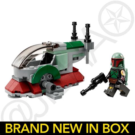 Lego 75344 Star Wars Boba Fetts Starship Microfighter Tags The