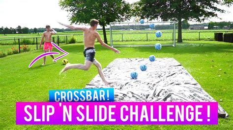 Ultra Slip N Slide Challenge Youtube