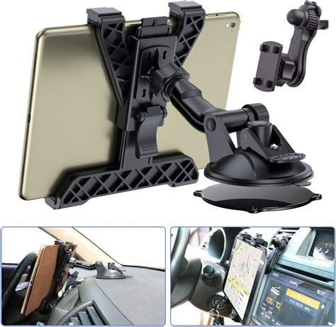 EEEKit Car Tablet Mount Holder 360 Degrees Rotation Tablet Car Mount