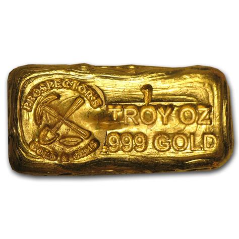 buy  oz hand poured gold bar pg  apmex