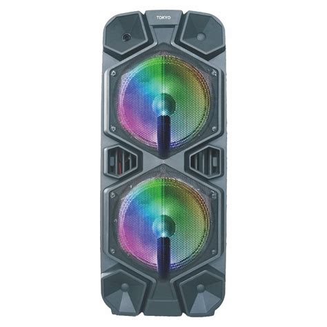 Parlante Tokyo Extreme Party Luz Led Bluetooh Fm Usb Sd Display