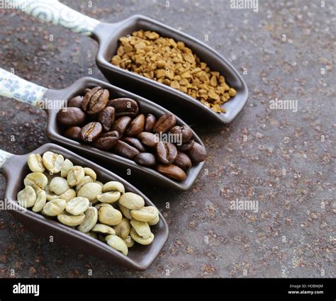 Natural Organic Coffee Beans Stock Photo Alamy