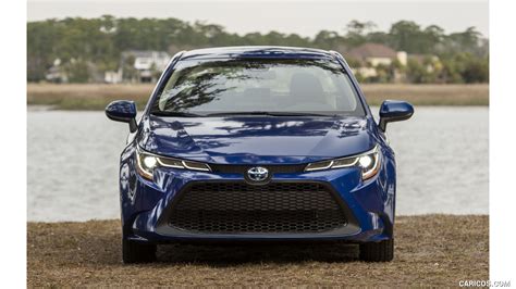 2020 Toyota Corolla Hybrid LE (Color: Blue Crush Metallic) - Front ...