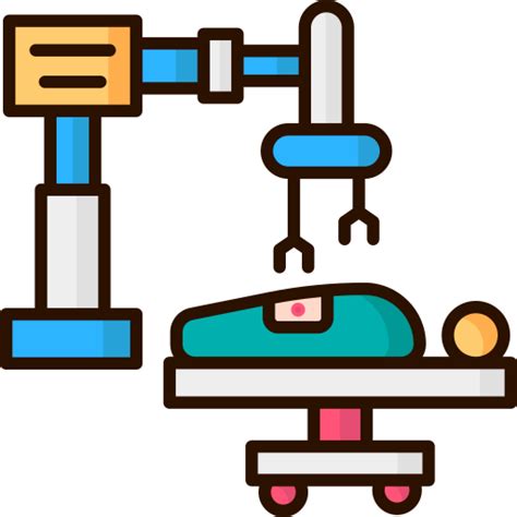 Icono de Cirugía robótica SBTS2018 Lineal Color