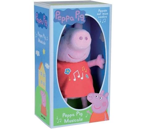 Peluche Musicale 20 Cm Peppa Pig Décoration et tapis enfant BUT