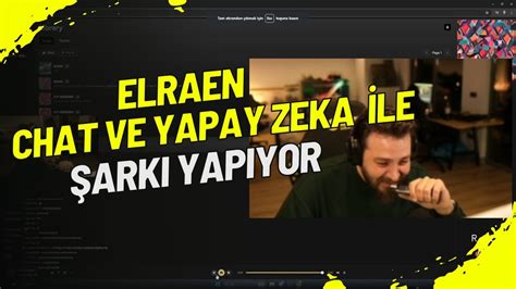 Elraenn CHAT VE YAPAY ZEKA İLE ŞARKI YAPIYOR Elraenn Cordiseps