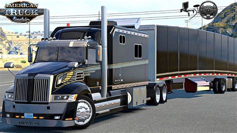 AMERICAN TRUCK SIMULATOR NEW TRAILERS NEW CAT C16 WESTERN STAR 5700