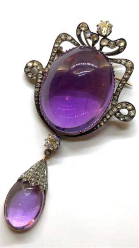 Pin By Radhika On Brooches Amethyst Amethyst Jewelry Amethyst Pendant