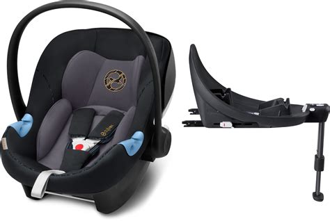 K B Cybex Aton M I Size Inkl Base M Premium Black Jollyroom