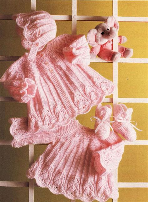 Vintage Baby Knitting Pattern Etsy