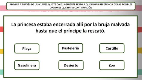 Donde Trabajamos La Comprensi N Lectora A Trav S De Inferencias