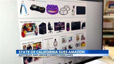 California Sues Amazon Alleging Antitrust Law Violations Youtube