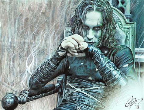 Artstation Brandon Lee The Crow