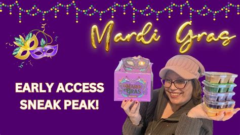 Scentsy Mardi Gras Collection Early Access First Sniffs Scentsy