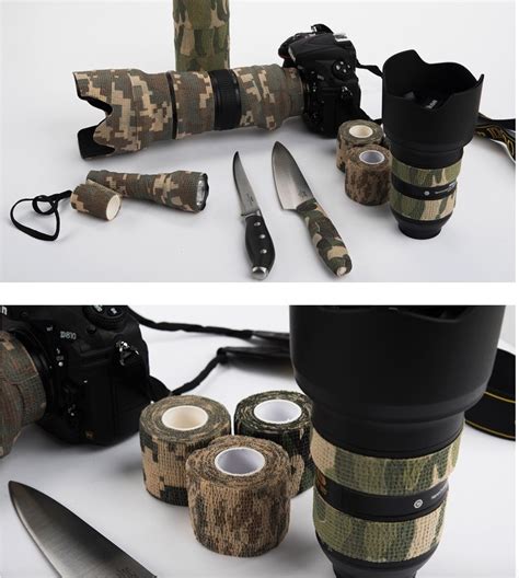 Tactical Adhesive Military Style Camouflage Tape Stealth Wrap Strap