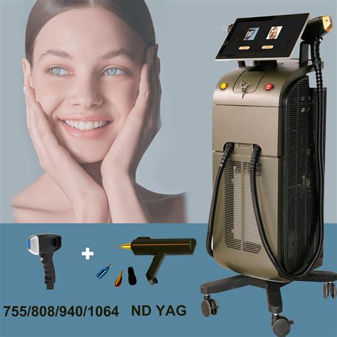 Km Picosecond Laser Q Switch Depilator Carbon Peeling ND YAG Diode