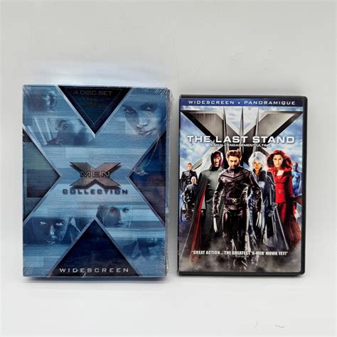men dvd collection set sealed  stand  marvel movies bundle