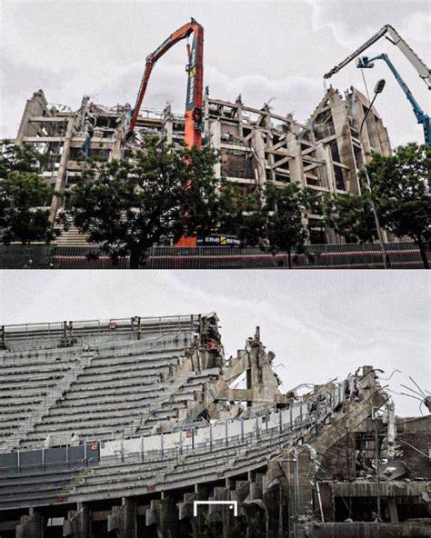 Así Son Las Impactantes Imágenes Que Deja La Destrucción Del Camp Nou