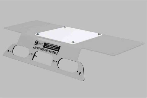 Larson Electronics Replacement X Steel Mounting Plate For