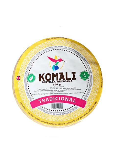 Tortilla maïs 15cm 500gr Aztek Comptoir Mexicain