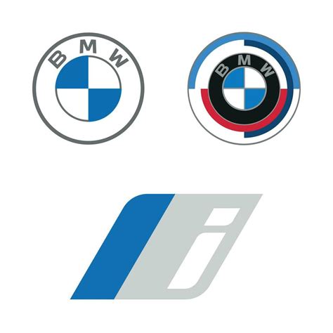 Bmw Logo Icons Set 31712141 Vector Art At Vecteezy