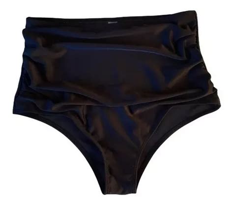 Calzon Bikini Tiro Alto Fruncido En Tendencia A Sis Cuotas sin interés