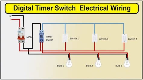 Digital Timer Switch Electrical Wiring Diagram