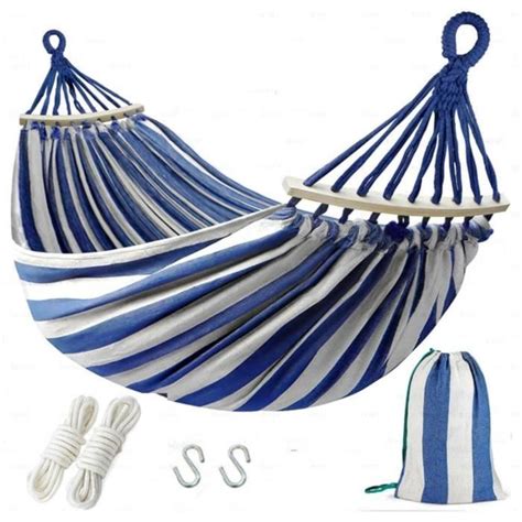 Hamac De Camping En Toile Paisse Et Durable Hamacs Simples De Voyage