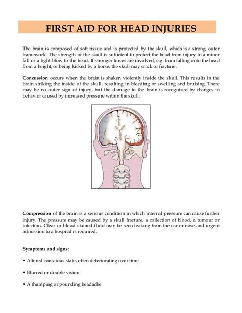 First Aid For Head Injuries Whs First Aid Kits