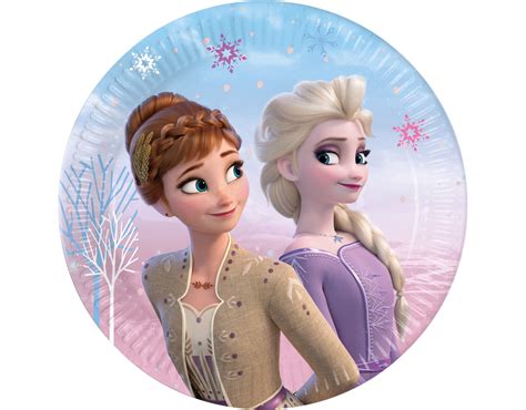 Frozen 2 Wind Spirit Borden 20cm 8st Partywinkel