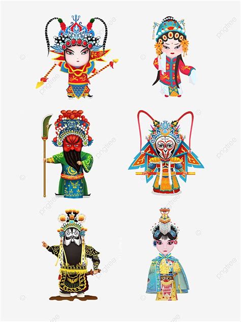 Peking Opera Characters Hd Transparent Commercial Hd Peking Opera