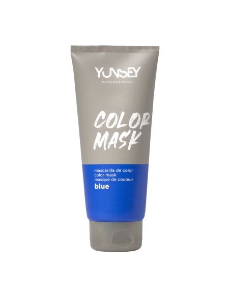 Color Mask Mascarilla De Color Azul Ml Yunsey