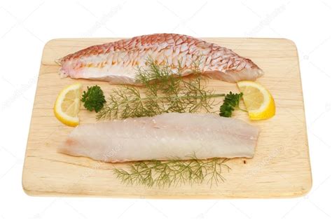 Red mullet fillets Stock Photo by ©griffin024 32468465