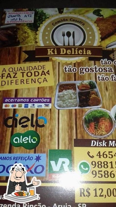 Menu em Restaurante Ki Delicia Arujá