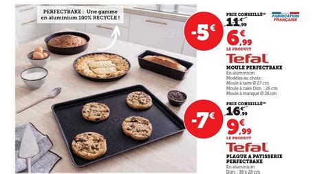 Promo Moule Perfectbake Plaque P Tisserie Perfectbake Tefal Chez