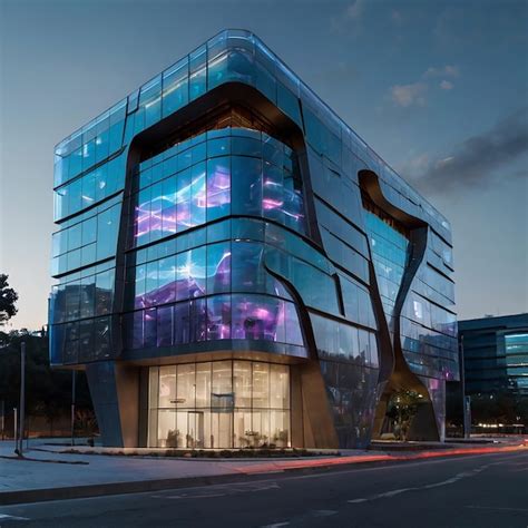 building   purple sky   building   purple light