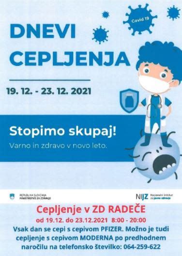 Zd Rade E Vabi Na Dneve Cepljenja