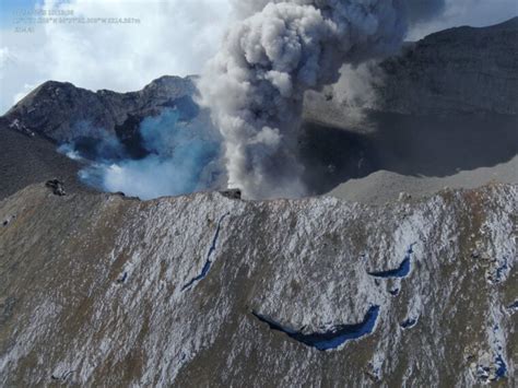 Dron de la Marina muestra cráter del Popocatépetl VIDEO