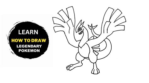 How To Draw Legendary Pokemon Pokemon Drawing Easy Step By Step Legendary Youtube