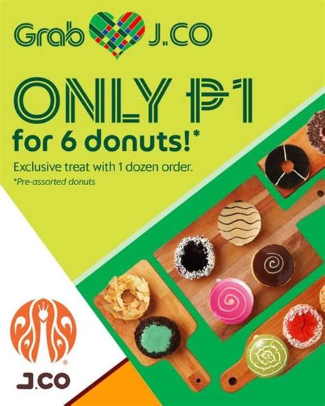 Grab Deal Alert Piso Half Dozen Donuts From J Co Iloilo Blogger