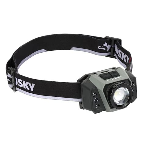 Husky 600 Lumens Dual Power Twist to Focus Rechargeable Headlight 90709 ...