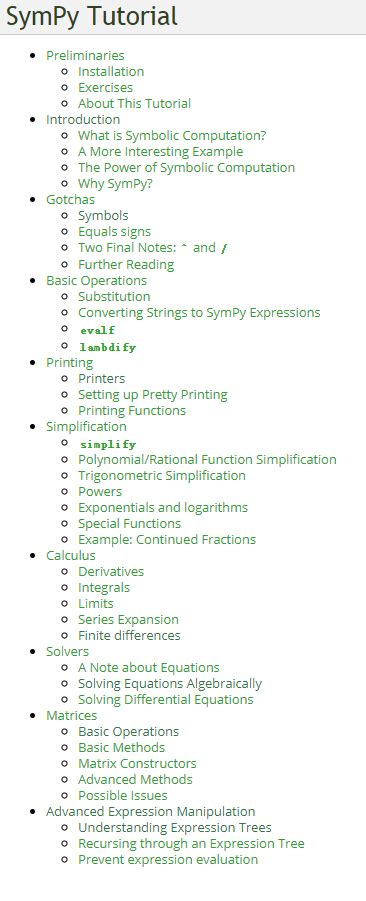 用 Python 来研究数学 SymPy 符号工具包介绍 ZHANG RONG